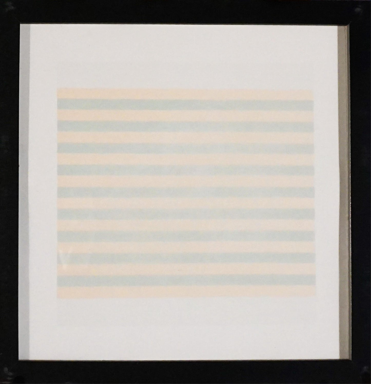 Agnes Martin "I Love Love" Lithograph on Vellum (2000) - Minimalist Abstract Print