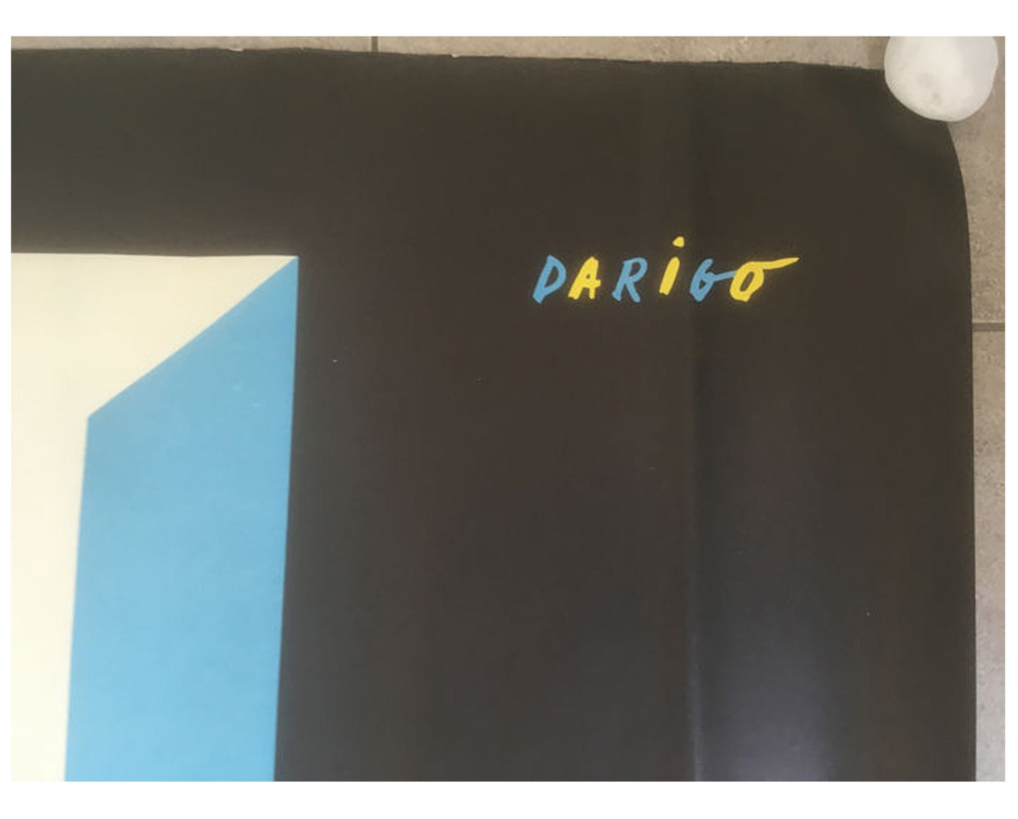1950s Philips "Froid - le meilleur service" - Original French Advertising Poster (Darigo, 160x116 cm)
