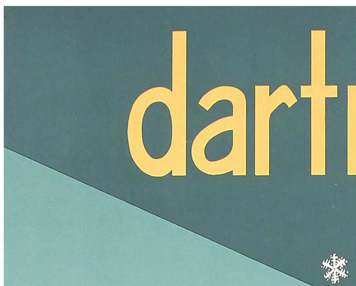 Vintage 1952 Dartmouth Winter Carnival Poster - Pete Dohanos '53 (Linen-Backed, 86x56 cm)