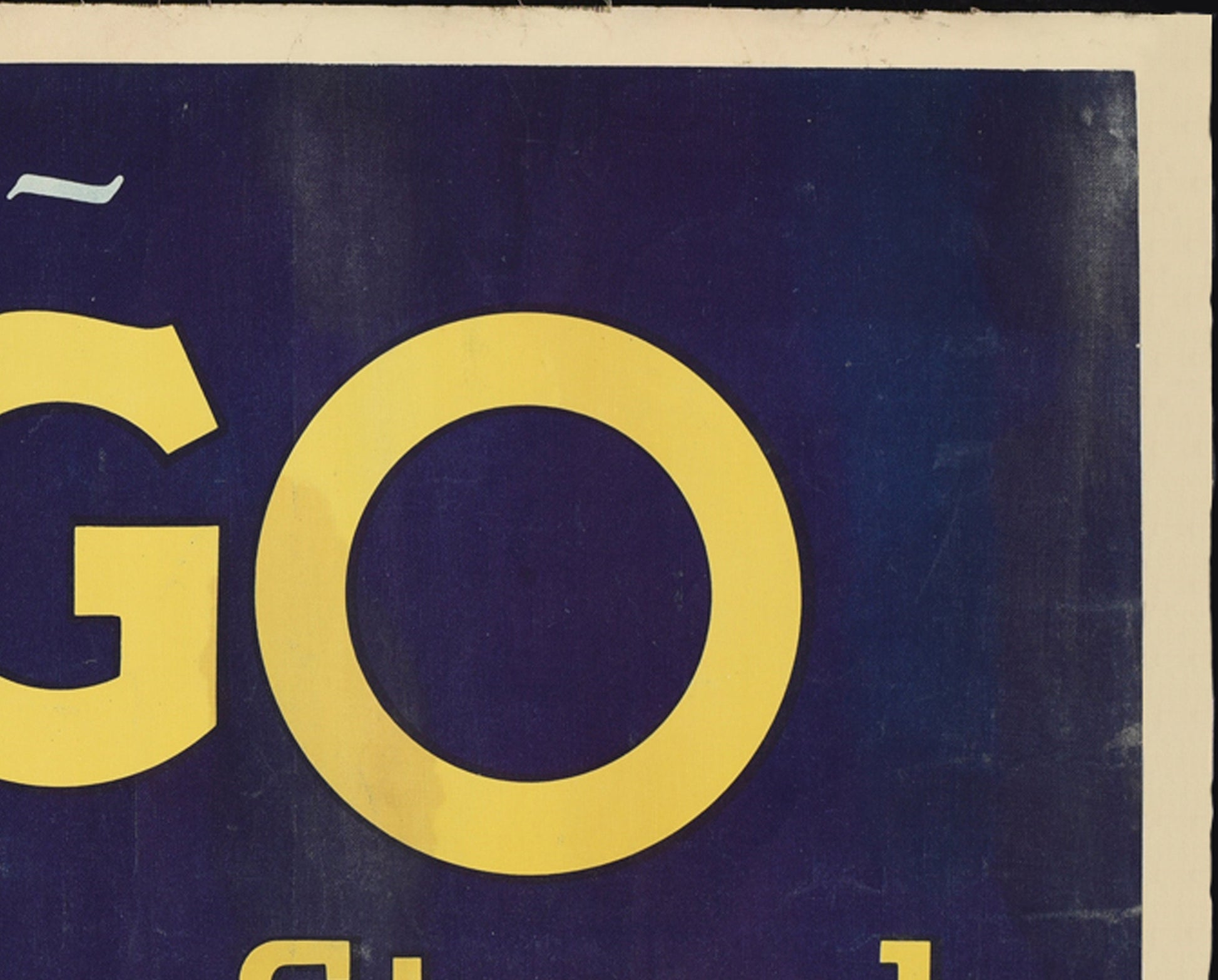 1930s Argo Gloss Starch - Original American Advertising Poster (Horizontal 18x36 in, Linen-Backed)