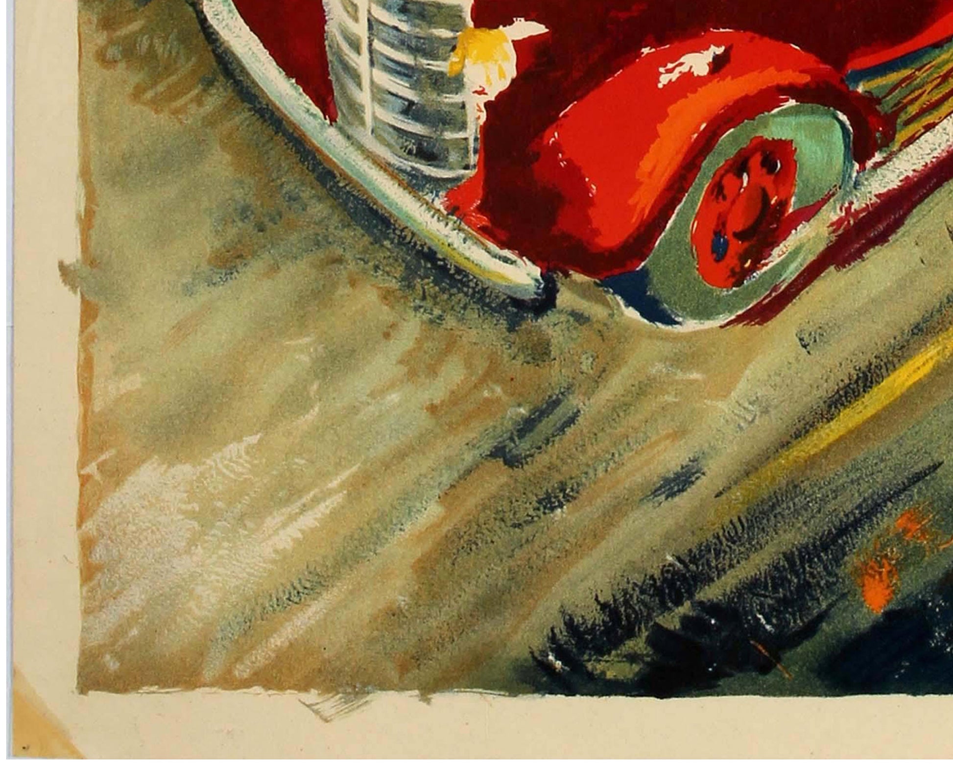 1939 Bedford Trucks Poster by Kaj So - GM Advertising (85 x 62 cm)