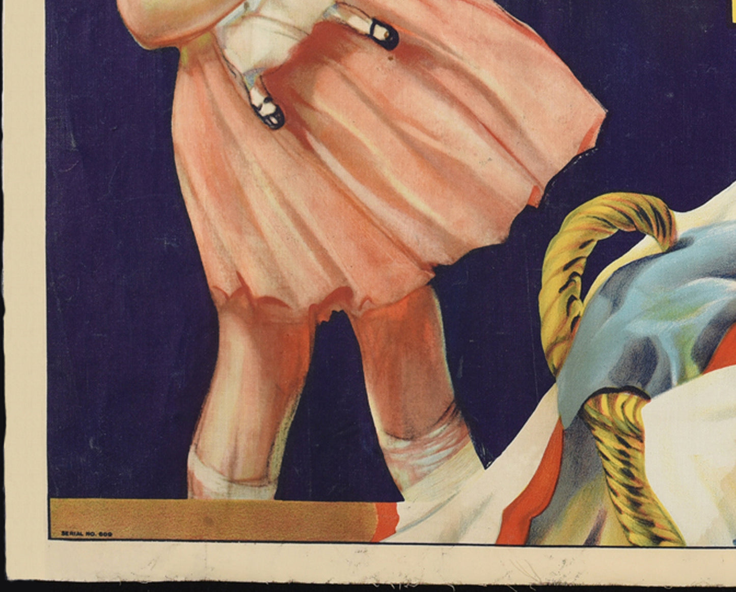 1930s Argo Gloss Starch - Original American Advertising Poster (Horizontal 18x36 in, Linen-Backed)