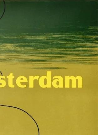 Vintage 1953 Amsterdam Fashion Week Poster - Rabot (Ferdinand Schaaf), 74x49.5 cm