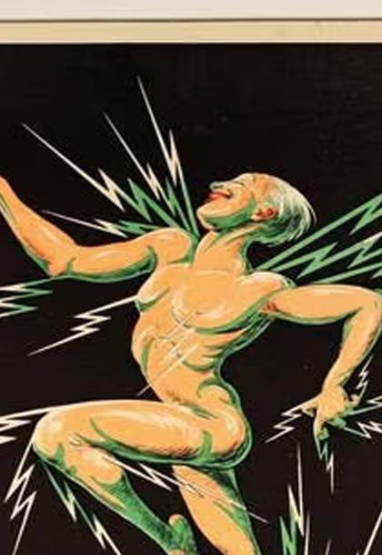 Vintage 1910 L'Embrocation Chanteclair Poster - Mich (Michel Liebeaux), French Advertising (60x40 cm)