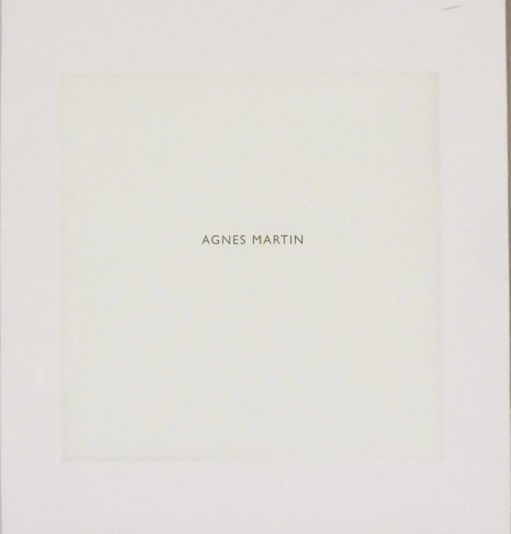 Agnes Martin - Complete Set of 15 Lithographs on Vellum (2000)