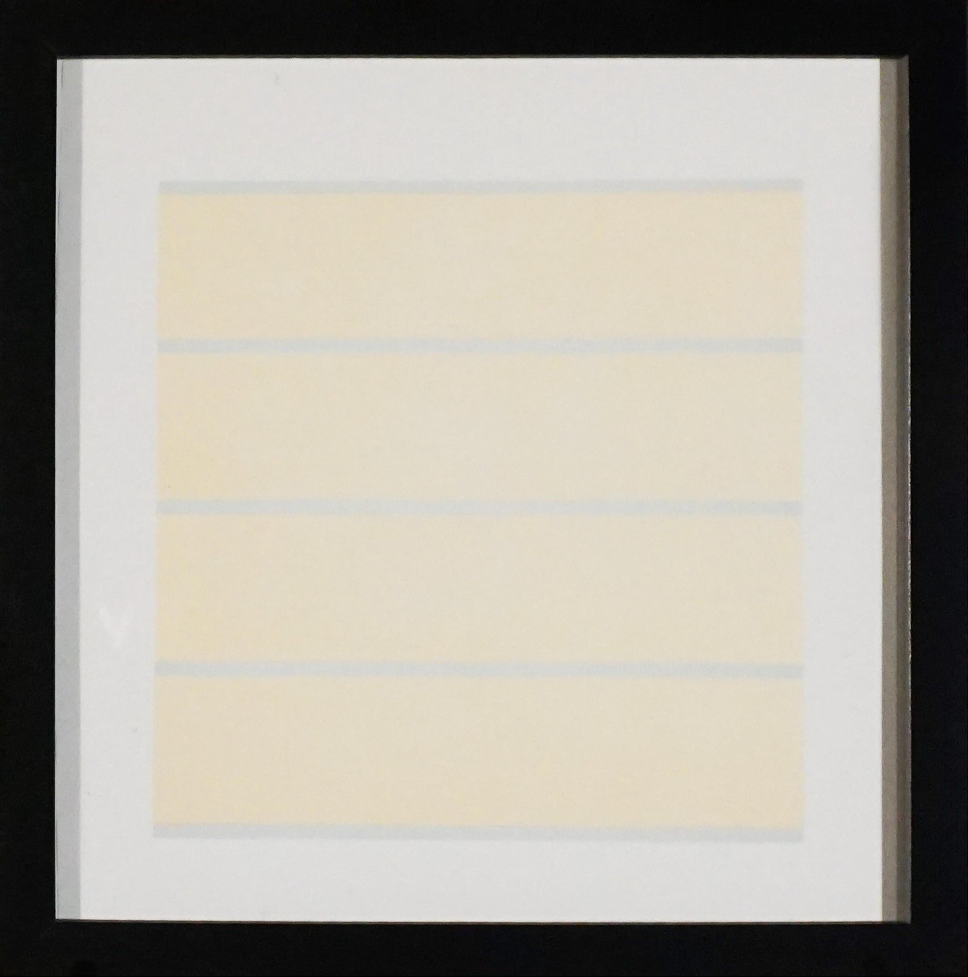 Agnes Martin "Innocent Love" (Variant I) Lithograph on Vellum (2000) - Minimalist Abstract Print