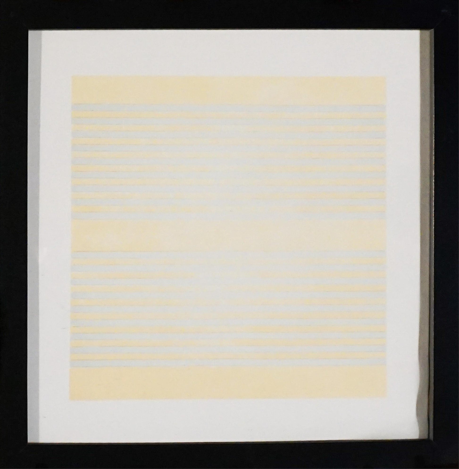 Agnes Martin "Lovely Life" Lithograph on Vellum (2000) - Minimalist Abstract Print