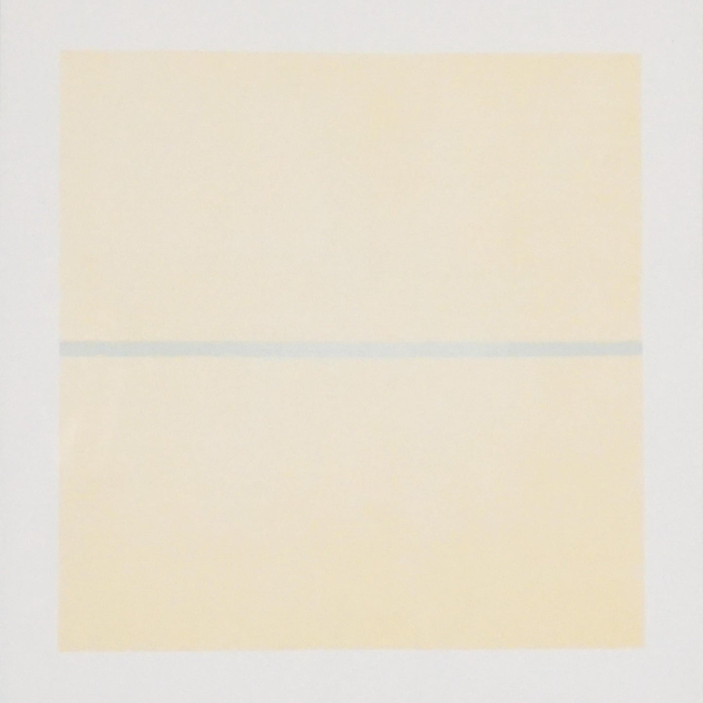 Agnes Martin "The Buttercup Fairy - A Young Girl" Lithograph (2000) - Minimalist Abstract Print on Vellum