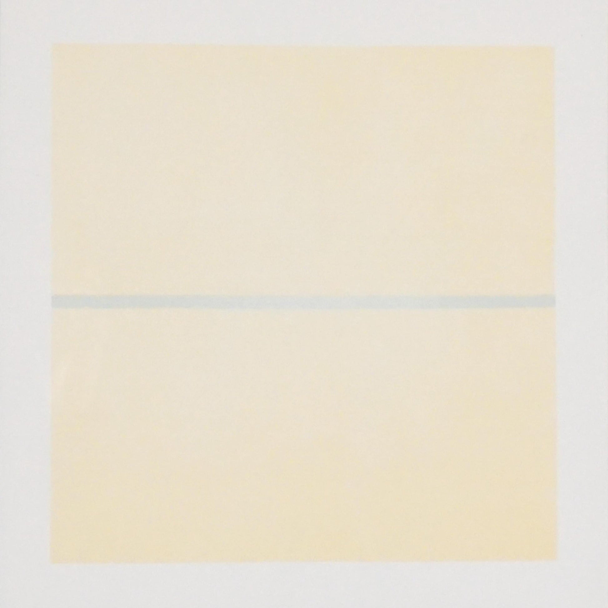 Agnes Martin "The Buttercup Fairy - A Young Girl" Lithograph (2000) - Minimalist Abstract Print on Vellum