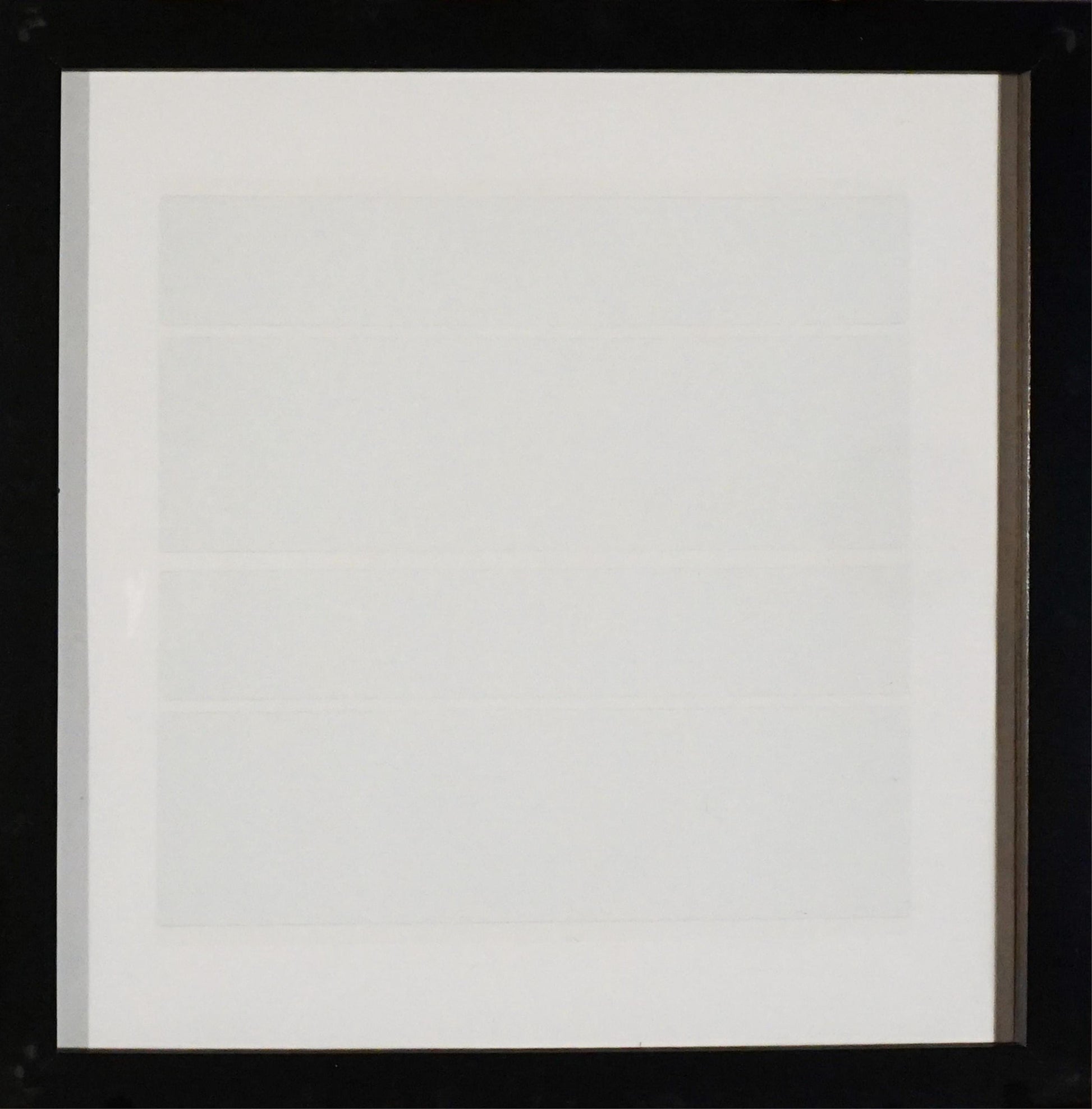 Agnes Martin "Faraway Love" Lithograph on Vellum (2000) - Minimalist Abstract Print