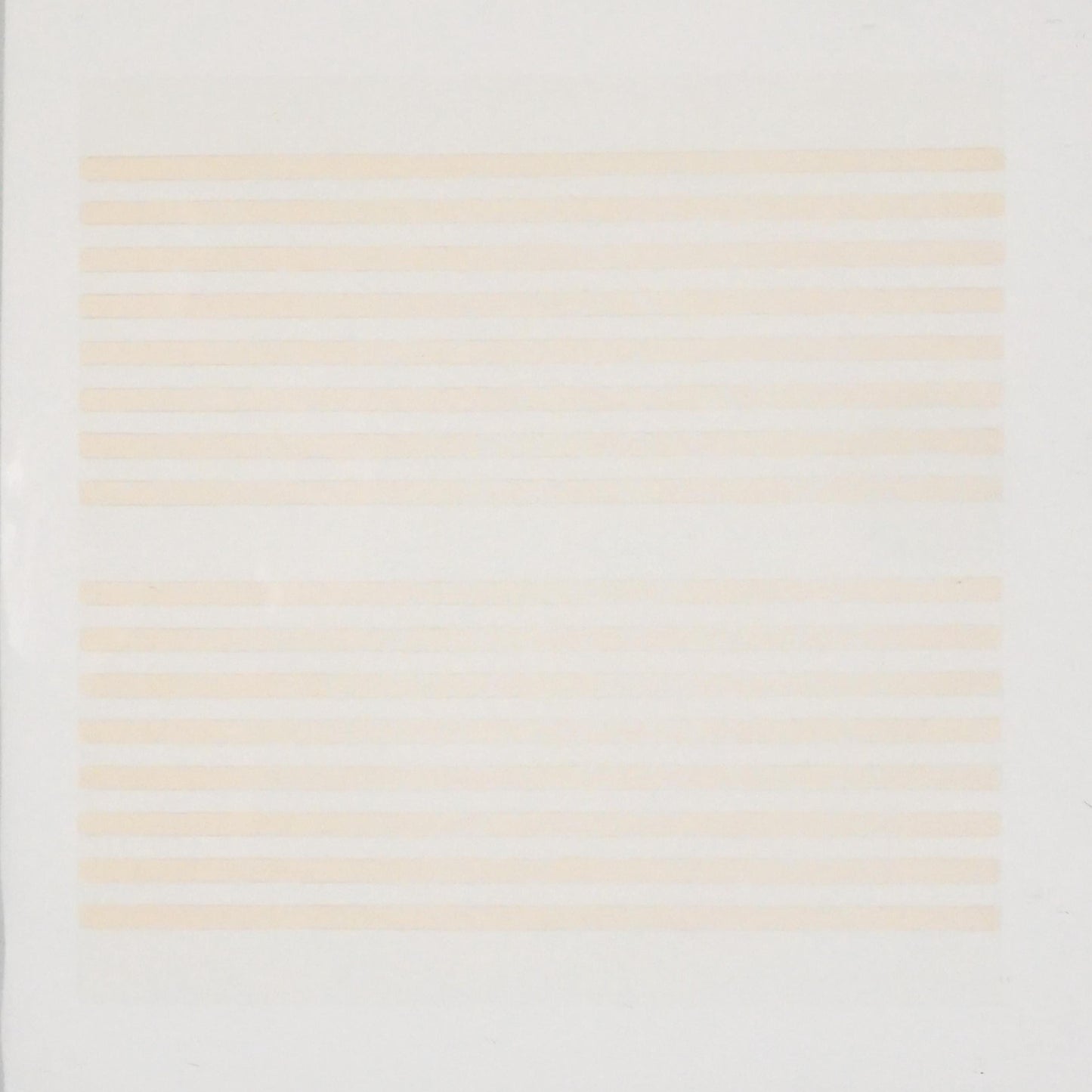 Agnes Martin "I Love the Whole World" Lithograph (2000) - Minimalist Abstract Print on Vellum