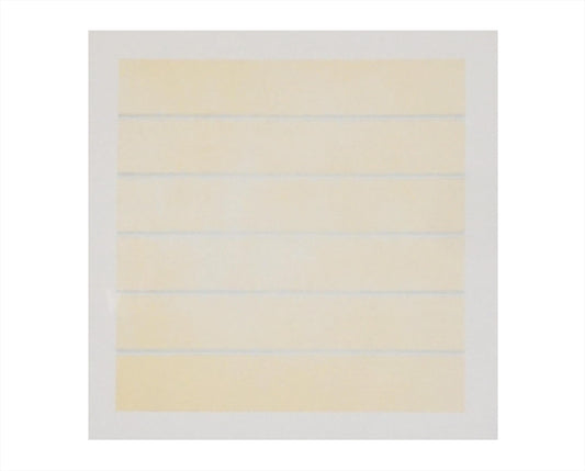 Agnes Martin "Infant Response to Love" Lithograph (2000) - Minimalist Abstract Print on Vellum