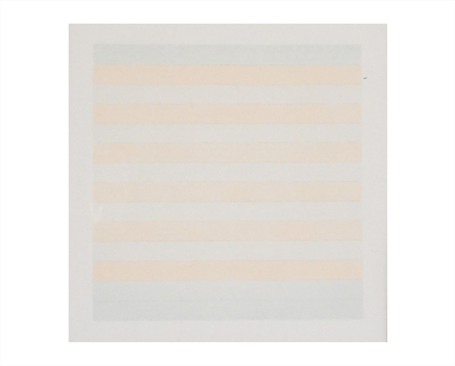 Agnes Martin "Happy Holiday" Lithograph on Vellum (2000) - Minimalist Abstract Print
