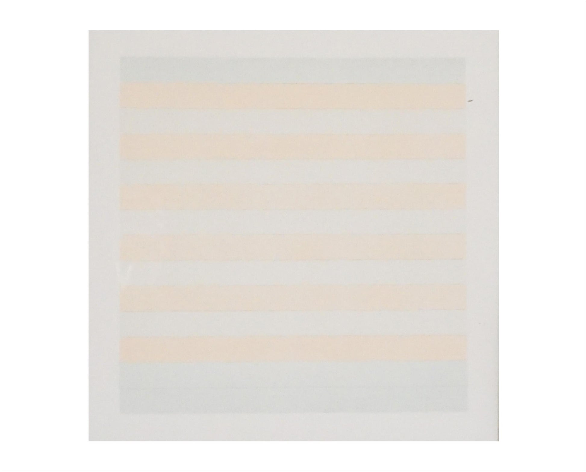 Agnes Martin "Happy Holiday" Lithograph on Vellum (2000) - Minimalist Abstract Print