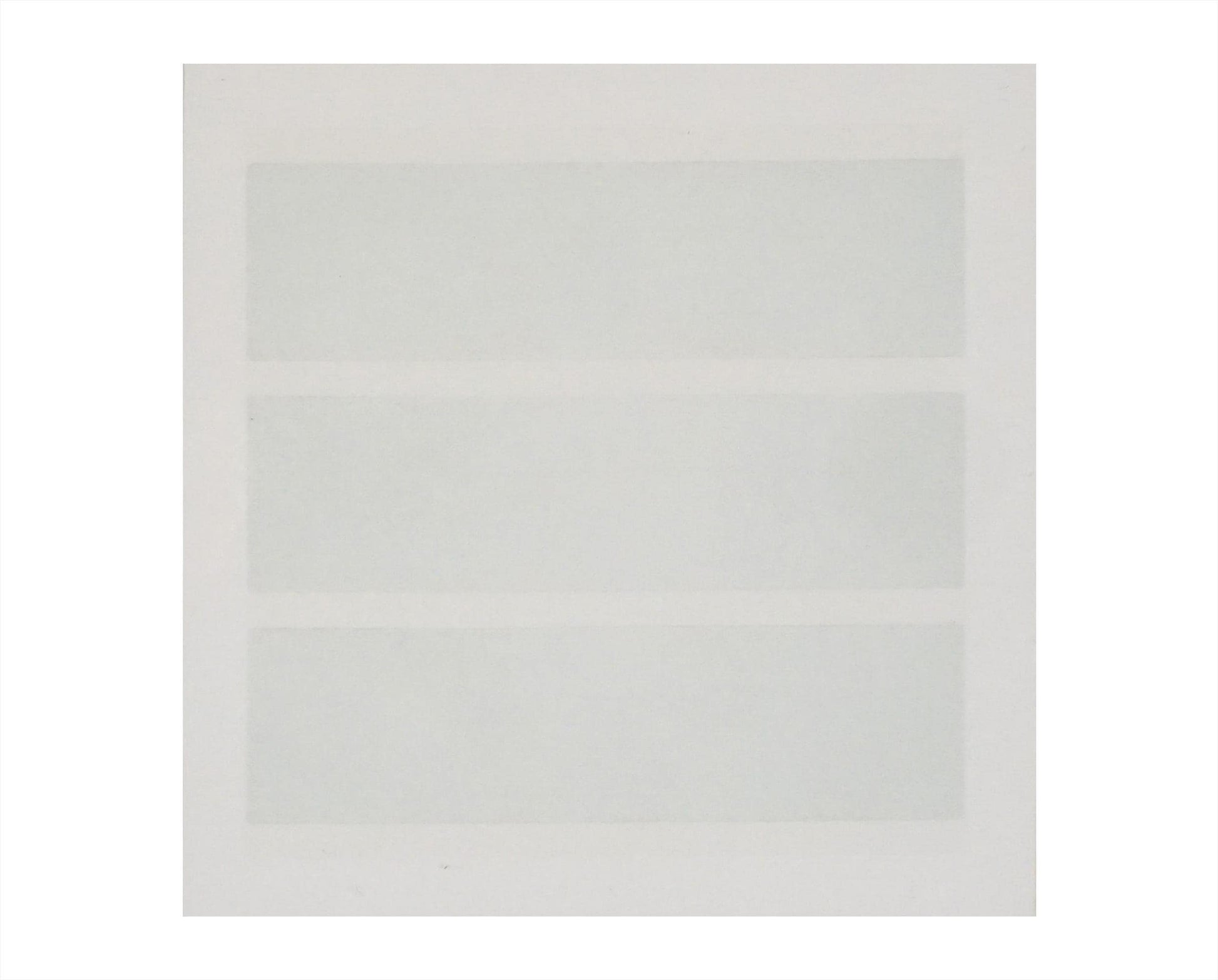 Agnes Martin "Love" Lithograph on Vellum (2000) - Minimalist Abstract Print