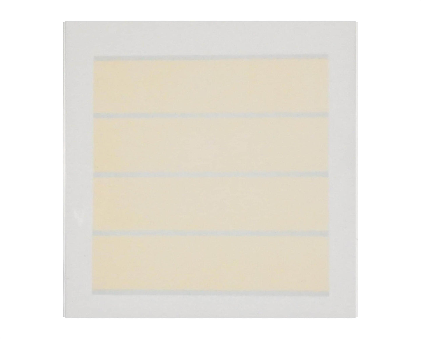 Agnes Martin "Innocent Love" (Variant I) Lithograph on Vellum (2000) - Minimalist Abstract Print