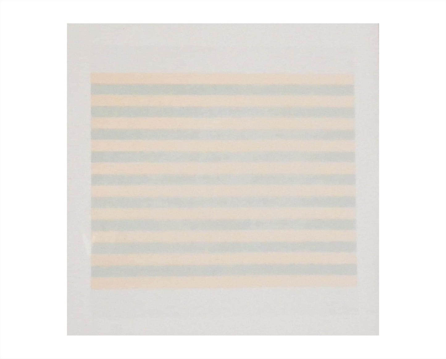 Agnes Martin "I Love Love" Lithograph on Vellum (2000) - Minimalist Abstract Print