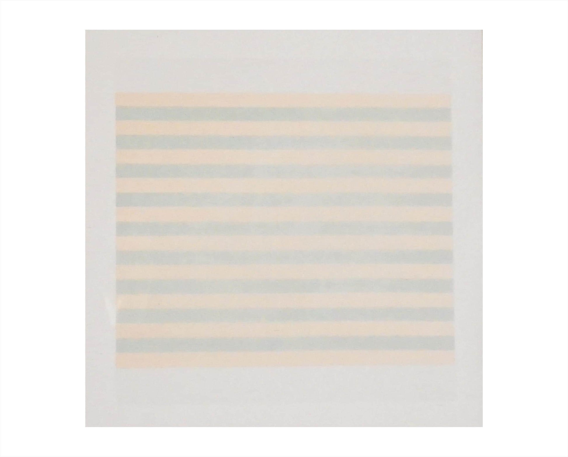Agnes Martin "I Love Love" Lithograph on Vellum (2000) - Minimalist Abstract Print