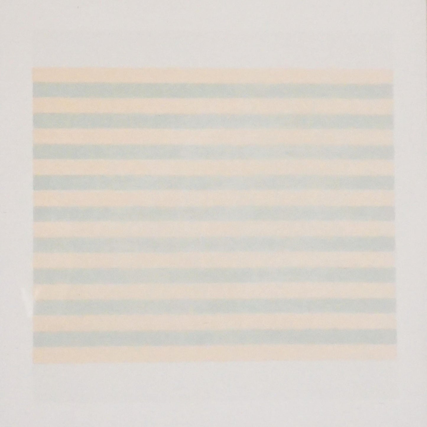 Agnes Martin "I Love Love" Lithograph on Vellum (2000) - Minimalist Abstract Print