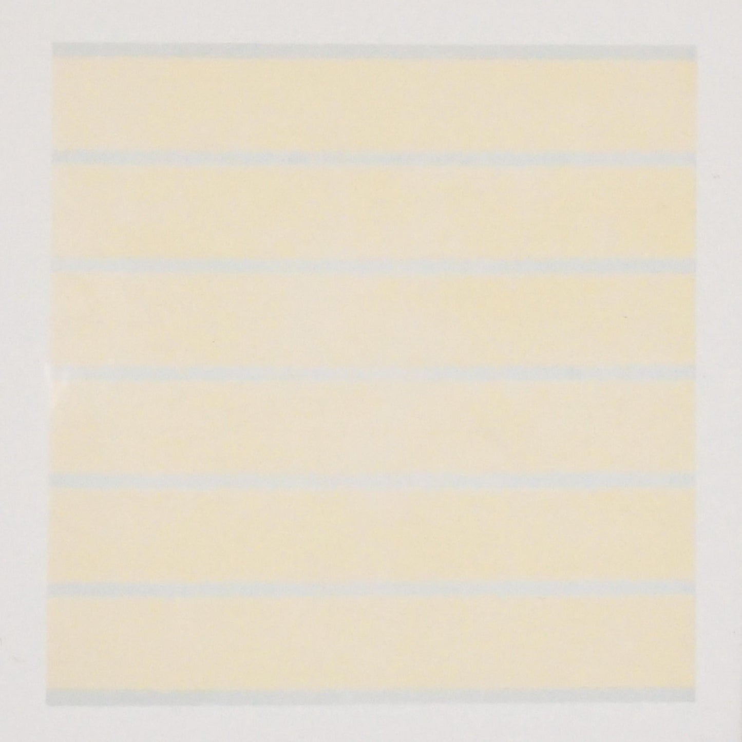 Agnes Martin "Happiness-Glee" Lithograph on Vellum (2000) - Minimalist Abstract Print