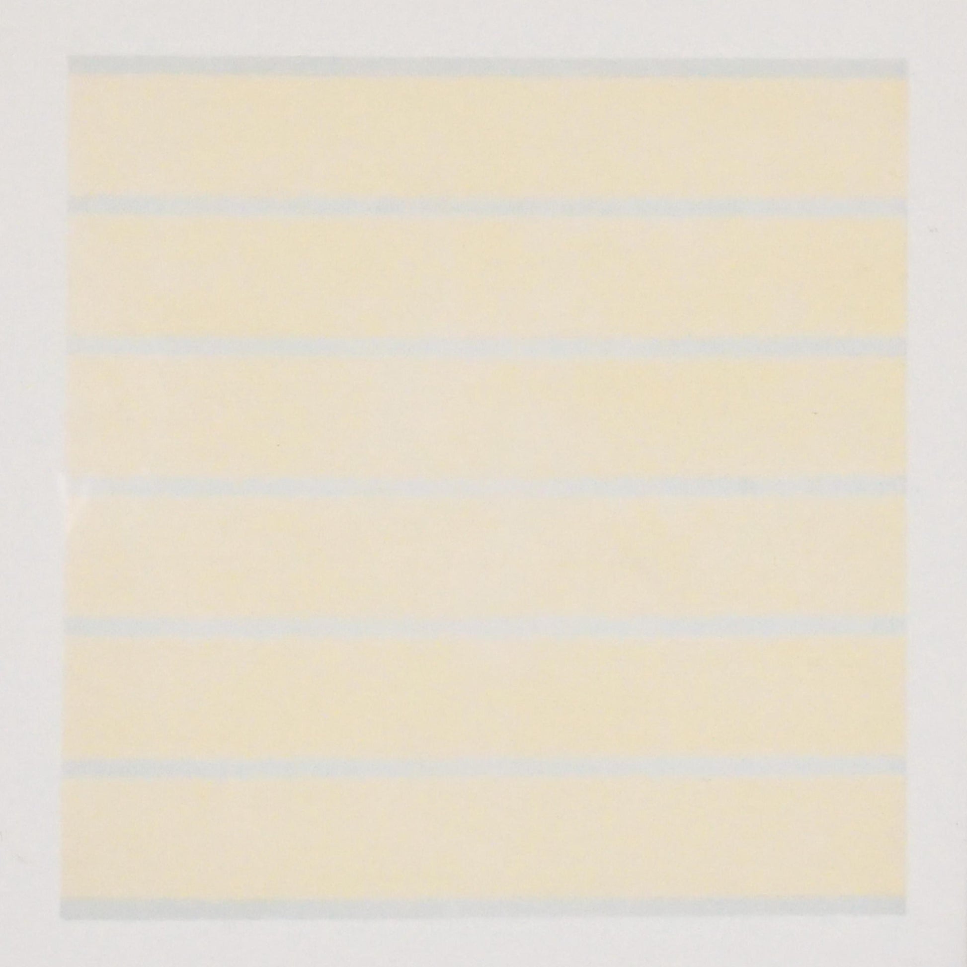 Agnes Martin "Happiness-Glee" Lithograph on Vellum (2000) - Minimalist Abstract Print
