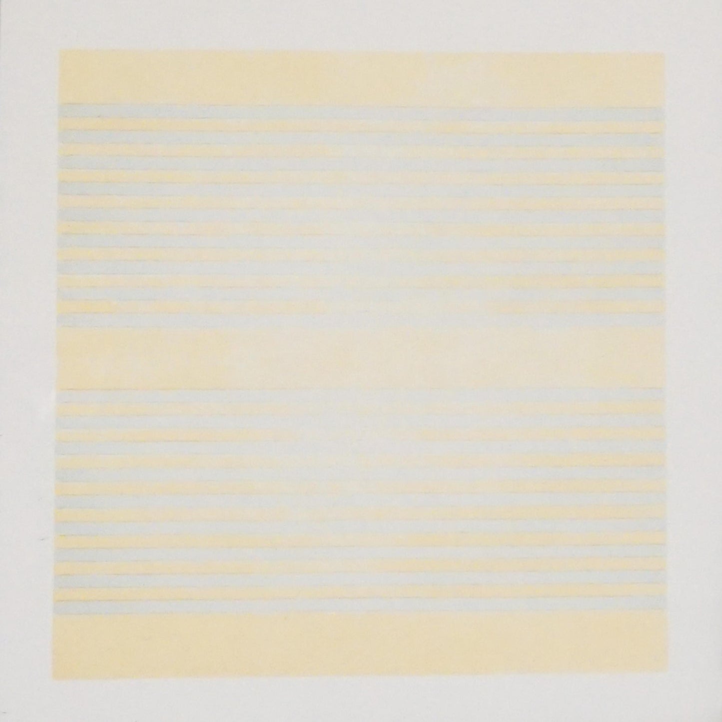 Agnes Martin "Lovely Life" Lithograph on Vellum (2000) - Minimalist Abstract Print