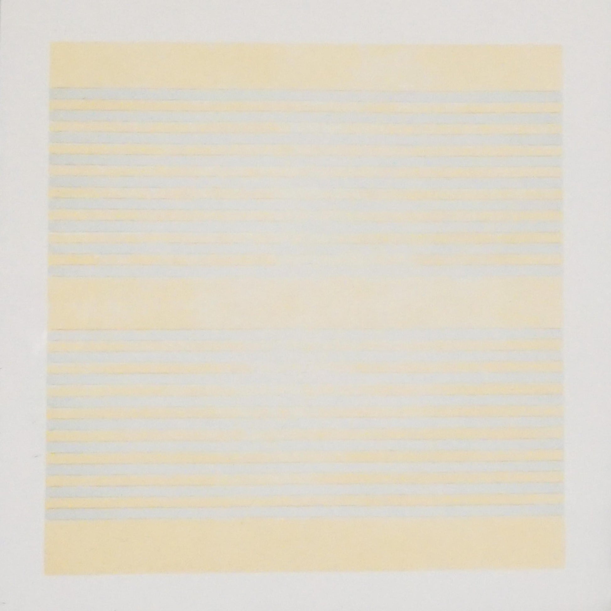 Agnes Martin "Lovely Life" Lithograph on Vellum (2000) - Minimalist Abstract Print