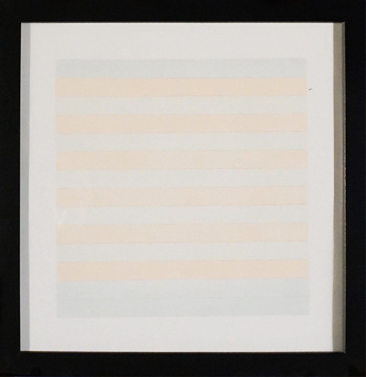 Agnes Martin "Happy Holiday" Lithograph on Vellum (2000) - Minimalist Abstract Print