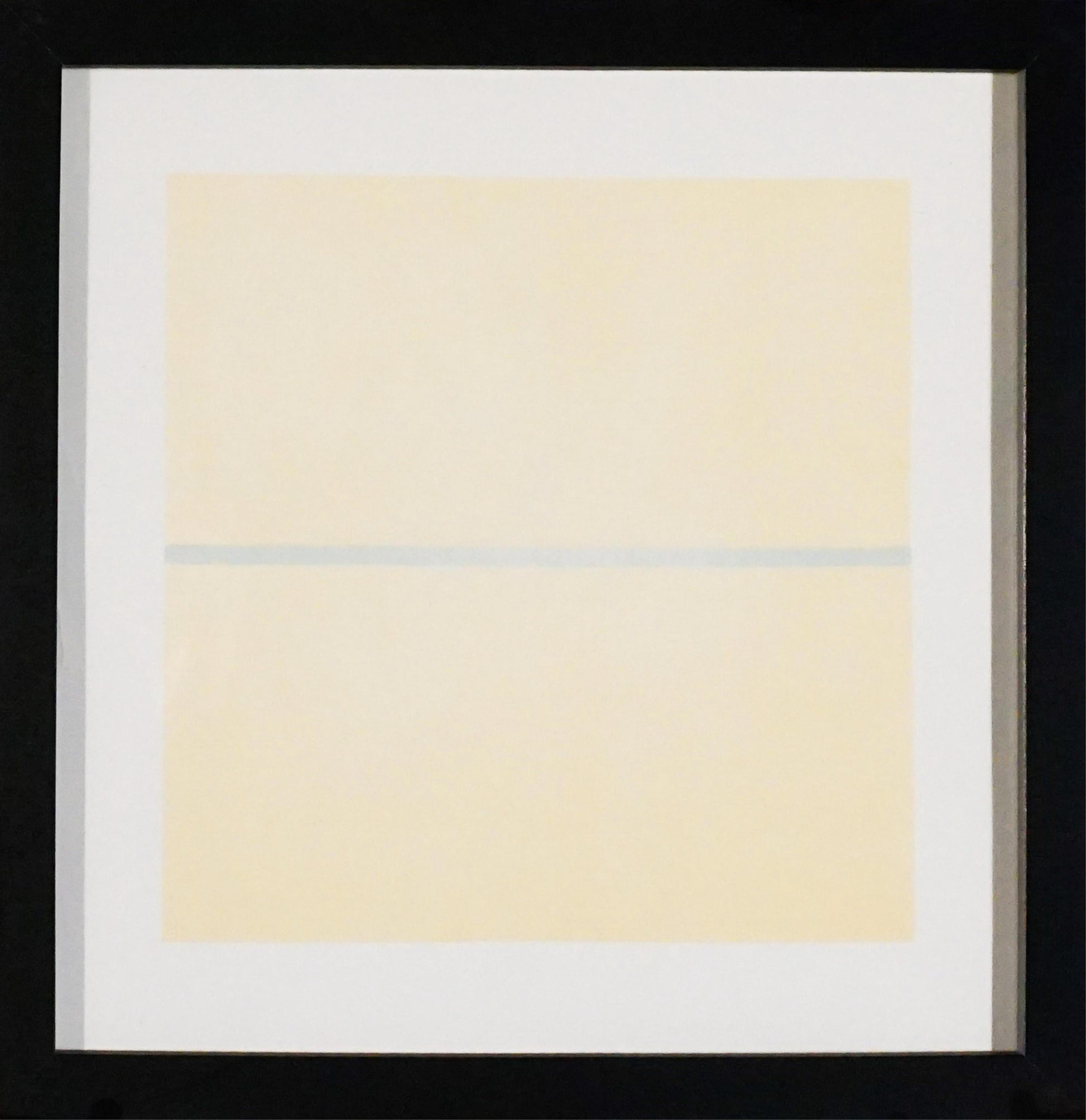 Agnes Martin "The Buttercup Fairy - A Young Girl" Lithograph (2000) - Minimalist Abstract Print on Vellum
