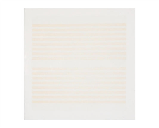 Agnes Martin "I Love the Whole World" Lithograph (2000) - Minimalist Abstract Print on Vellum
