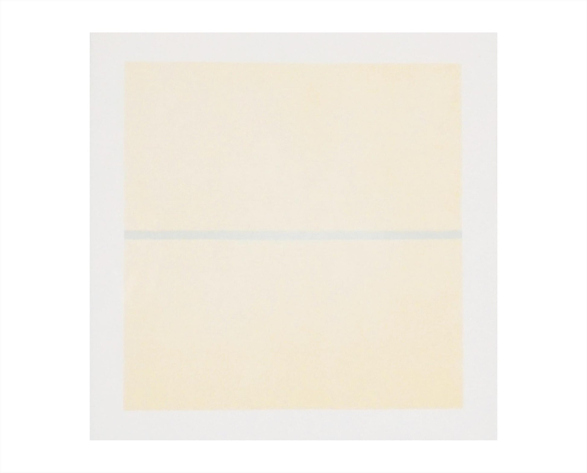 Agnes Martin "The Buttercup Fairy - A Young Girl" Lithograph (2000) - Minimalist Abstract Print on Vellum