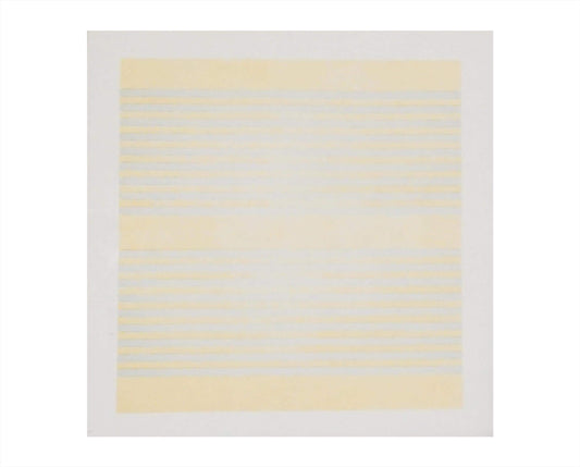 Agnes Martin "Lovely Life" Lithograph on Vellum (2000) - Minimalist Abstract Print