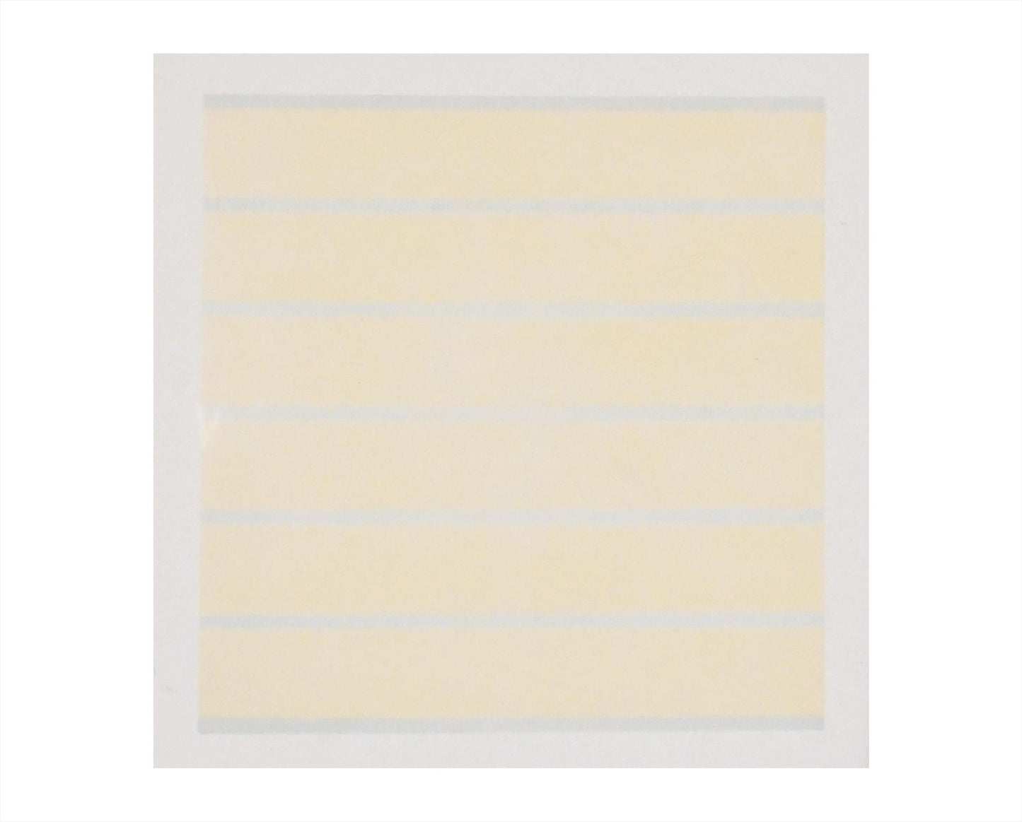 Agnes Martin "Happiness-Glee" Lithograph on Vellum (2000) - Minimalist Abstract Print