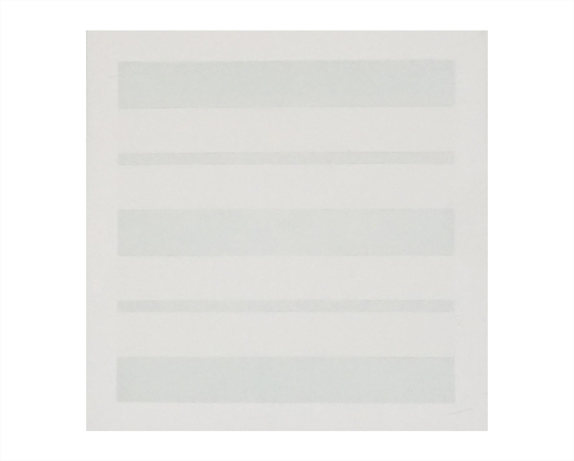 Agnes Martin "Innocence" Lithograph on Vellum (2000) - Minimalist Abstract Print